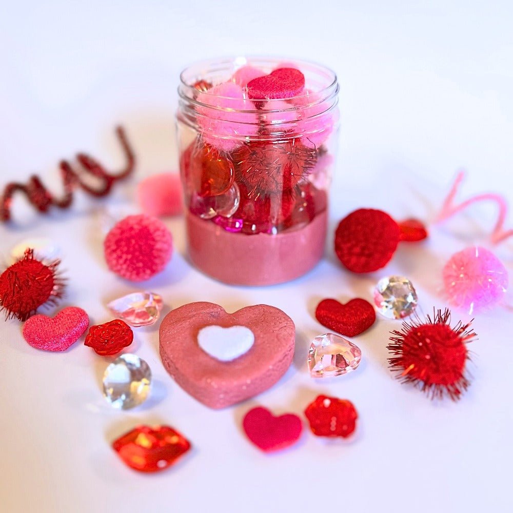 Valentine's Day Sensory Jar - Magical Journeys